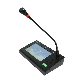  SIP or IP Network Paging Microphone Touch Screen for Call Station with Built-in Speaker for Monitoring and Intercom