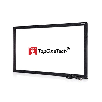 19 Inch 19" Infrared IR Frame 16: 10 Touch Film Screen Components with Tempered Glass Works with Fingers Gloves USB Interface Vending Kiosk Machine