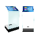 Transparent Fly Screen Touch Interactive Kiosk in Exhibition Hall for Hologram Projection Floating Imaging