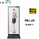  75-Inch Android or Windows System 4K Full Screen Touch Interactive LCD Kiosk Totem NFC Module