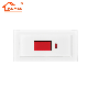 Flame Retardant Glass Touch Panel Dimmer Light Switch with Child Protection