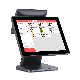 All in One 15 Inch Cash Register Payment Terminal Capacitive Touch Dual Screen 9.7 Inch Dual Screen POS System