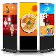 43 49 55 65 Inch Floor Standing LCD Touch Screen Digital Signage HDMI Input Advertising Player Full HD 1080P Advertising Screen