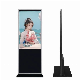 60" Commercial Vertical LCD Digital Signage Touch Screen Advertising Indoor Screen