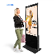  Hot Selling Smart Kiosk Vertical LCD Advertising Display Interactive Panel Digital Signage Totem Floor Standing Touch Screen