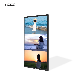 Shopping LCD Screen Advertising Display Ultra Thin Digital Signage Touch Screen