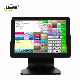POS System Desktop PC 15" Touch Screen All in One Cash Register