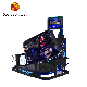 Amusement Park Vr 9d 360 Rotating Vr Cinema Game Machine Double Seat Chair 720 Degree Flight Simulator Games