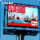 Full Color Indoor Outdoor Advertising Rental Curved Digital Mobile Flexible SMD Poster Window TV LED Billboard with P2.5 P3 P4 P5 P6.67 P10 Price