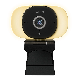 Smart Streaming Mini PC Camera Webcam 1080P 60fps with LED Adjustable Brightness Ring Light