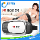  Factory Supply 3D Head Mount Vr Box 2ND Generation Virtual Reality Vr Glasses & Bluetooth Remote Control