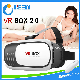 Factory Supply 3D Head Mount Vr Box 2ND Generation Virtual Reality Vr Glasses & Bluetooth Remote Control