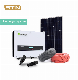  8kw 8000W 8000 Watt on Grid Solar Power Panel System Wit Inverter and Power Bank