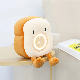 New Toast Plush Learning Alarm Clock USB Charging Children′ S Bedroom