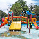 Child Colorful Water Playground Amusement Water Park Splash Pad Toy Customize Outdoor Playground Equipments CE/ASTM/TUV/GS