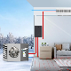  Jnod WiFi Remote Control DC Inverter Monblock Air Source Heating and Cooling Heat Pump for Radiator Underfloor Fan Coil