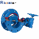 Ductile Iron EPDM Lined Wras Industrial Control Double Eccentric Flange Butterfly Valve