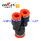  Pneumatic Fitting One Touch 3-Way Air Hose Connector Airtac Type/SMC Type