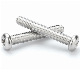 Stainless Steel 304 Cross Round Head Thread Metric Mechanical Bolt Screw