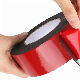  Red Black Stong Double Sided Adhesive PE/EVA Foam Tape for Walls Windows Glass Doors