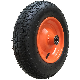 Pneumatic Rubber Wheel 3.50-8 Wheelbarrow Tire and Wheel manufacturer