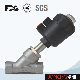 Stainless Steel Two Way Female Air Control Angle Seat Piston Valve