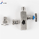  Valve Factory 316L Stainless Steel High Pressure Three-Way Sampling Needle Valve