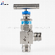 High-Pressure Angle-Type Stainless Steel Needle Valve with Male Thread NPT Swagelok