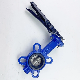  Cast Iron Plug Wafer Butterfly Valve with Limit Switch