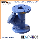 Ductile Iron Y Type Strainer Double Flange Water DIN/JIS/ASME/ASTM/GB