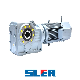  Helical Bevel Gearmotor with Silent Built-in Brake Right Angle Output Shaft