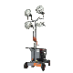 Outdoor Portable Mobile Hydraulic Diesel Engine LED Lamp Lighting Tower Solar Telescopic Mast Trailer Mining Flood Light Tower Price