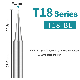  T18bl Series Soldering Tip for Fx-888/Fx-8801, Conical