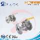  Stainless Steel 2PC Ball Valve Flange End 150lb/Pn16 Valve for Gas Water Oil Industrial