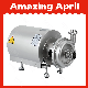  Sanitary Food Grade Hygienic Stainless Steel Open Impeller Centrifugal Pump