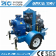 Two/Four-Wheel Trailer Diesel Engine Duplex Stainless Steel Non-Clogging Chemical Waste Sewage Sea Water Gorman-Rupp Flood Control Self-Priming Centrifugal Pump