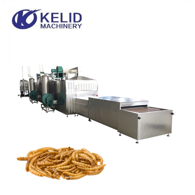 Stainless Steel Tenebrio Molitor Microwave Drying Machine Yellow Mealworm Baker Dryer