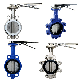 ANSI API CF8 Di Ci EPDM PTFE Strong Acid Ductile Iron Lever Opreated Wafer Lug Butterfly Valve China Suppliers