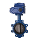  Electric Actuated Lug Type Ductile Iron Butterfly Valve