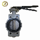  Zhv NBR EPDM Seated Carbon Steel Body Semi-Lug Butterfly Valve