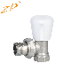 90 Degree Brass Temperature Control Head Thermostatic Radiator Valve for Floor Heating System