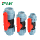  Ifan Durable HDPE Valves Customized Blue PE PP Compression Fittings for Water
