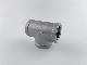 High Pressure Stainless Steel Pipe Fittings Carbon Steel 3-Way Cross Fitting