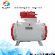  API 6D Pneumatic Control Ball Valveapi Full Bore Trunnion Stainless Steel Forged 3PC Ball Valveapi Full Bore Ball Oil Valve Fire Safety