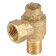  China Factory Male Forged Brass Ferrule Cock Valve