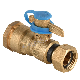 Factory Acs Approved Straight Water Meter Ball Valve