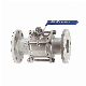 Factory Supply 3" Stainless Steel Flange Ball Valves 3PC Manual Flanged Ball Valve