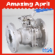  ANSI 150lb 300lb Stainless Steel with ISO5211 Mounting Pad Industrial 2PC Flange Ball Valve