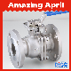 ANSI 150lb 300lb Stainless Steel with ISO5211 Mounting Pad Industrial 2PC Flange Ball Valve