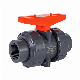 China High Quality 4" ANSI PVC True Union Ball Valve with PTFE Seat